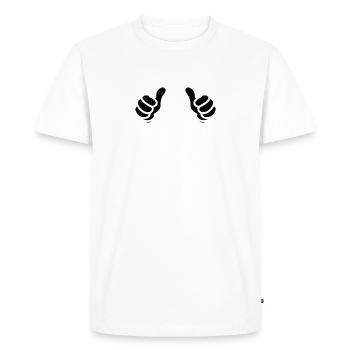 Légende 2006 Authentic 2006 Vintage Bursdag - T-shirt Premium bio Homme - blanc - Devant - Nico (187cm)