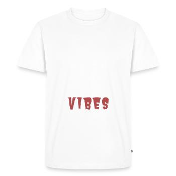 Halloween Vibes - Men's Premium Organic T-Shirt - white - Front - Nico (187cm)