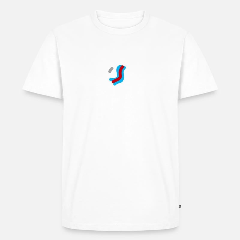 Murmel - Männer Premium Bio T-Shirt - Weiß