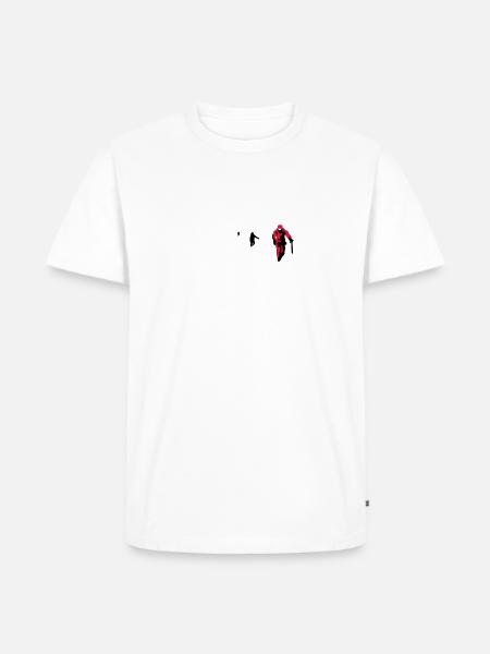 Climbing - Men's Premium Organic T-Shirt - white