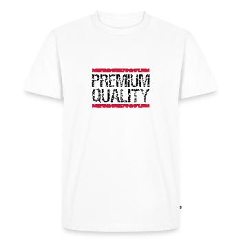 Cool Premium-Quality Logo-Design - T-shirt Premium bio Homme - blanc - Devant - Nico (187cm)