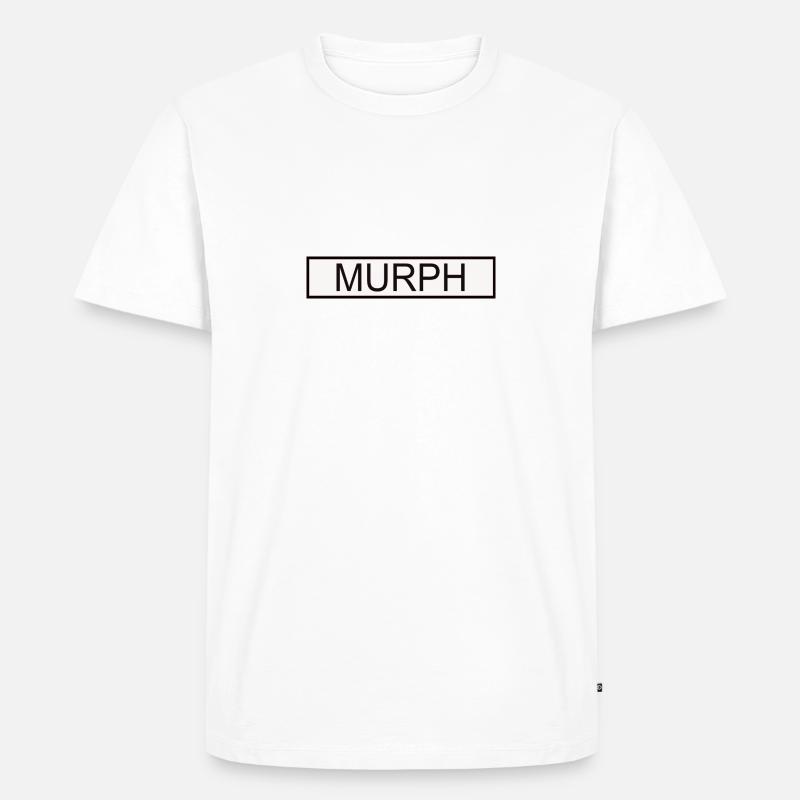 Murph Challenge - Männer Premium Bio T-Shirt - Weiß
