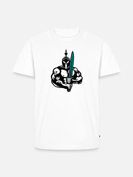 spartaner_002 - T-shirt Premium bio Homme - blanc