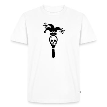 Style Death - T-shirt Premium bio Homme - blanc - Devant - Nico (187cm)