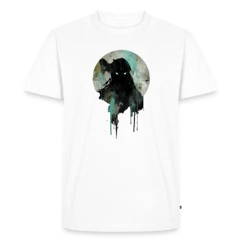 Entité Eldritch : Horreur Cosmique, Espace de la Terreur - T-shirt Premium bio Homme - blanc - Devant - Nico (187cm)