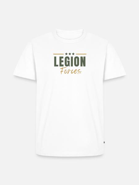 Legionstruppen - Männer Premium Bio T-Shirt - Weiß