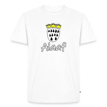 Köln Alaaf - Männer Premium Bio T-Shirt - Weiß - Vorne - Nico (187cm)
