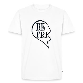 Friendship - Men's Premium Organic T-Shirt - white - Front - Nico (187cm)