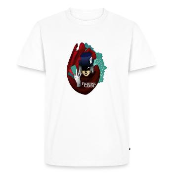 Fighting cards - Magicien - T-shirt Premium bio Homme - blanc - Devant - Nico (187cm)