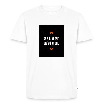 SAVAGE studio - T-shirt Premium bio Homme - blanc - Devant - Nico (187cm)