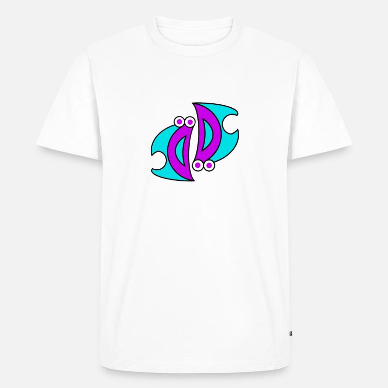 Double D.F. - T-shirt Premium bio Homme - blanc