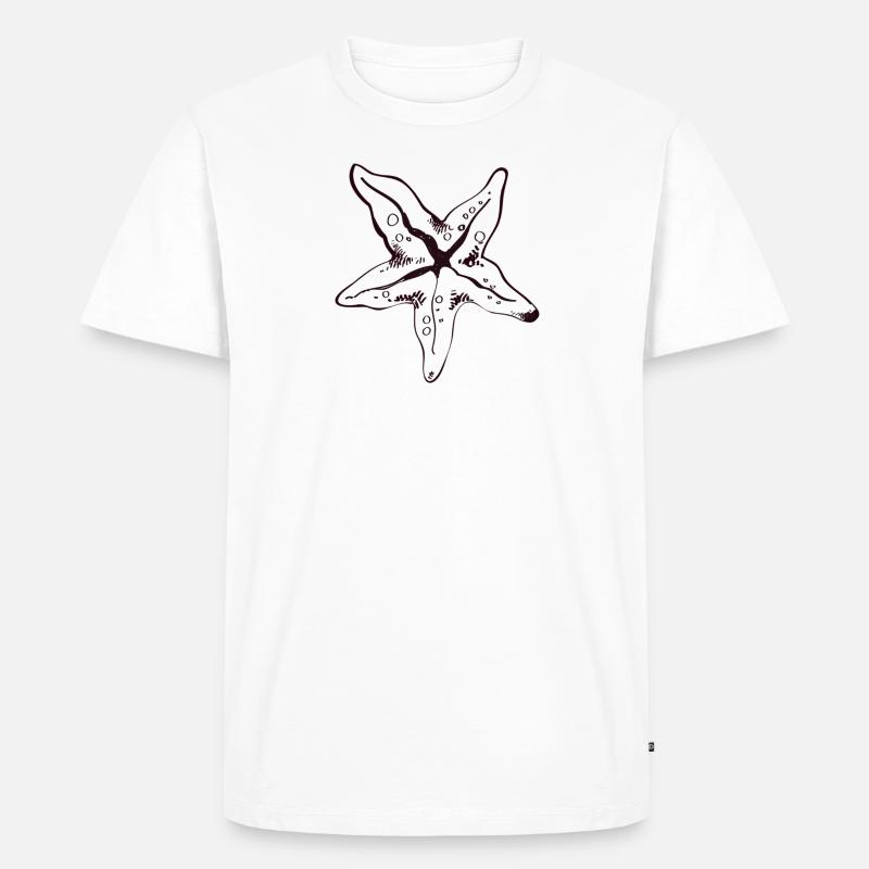 Seestern - Männer Premium Bio T-Shirt - undefined