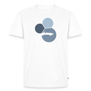 Drifting Racing Cars - Men's Premium Organic T-Shirt - white - Front - Nico (187cm)