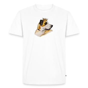 Prince - T-shirt Premium bio Homme - blanc - Devant - Nico (187cm)