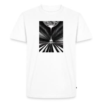 Birth of a Star Space Stars Solar System - Men's Premium Organic T-Shirt - white - Front - Nico (187cm)
