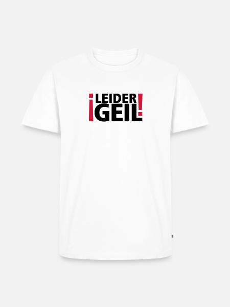 leider geil - Männer Premium Bio T-Shirt - 