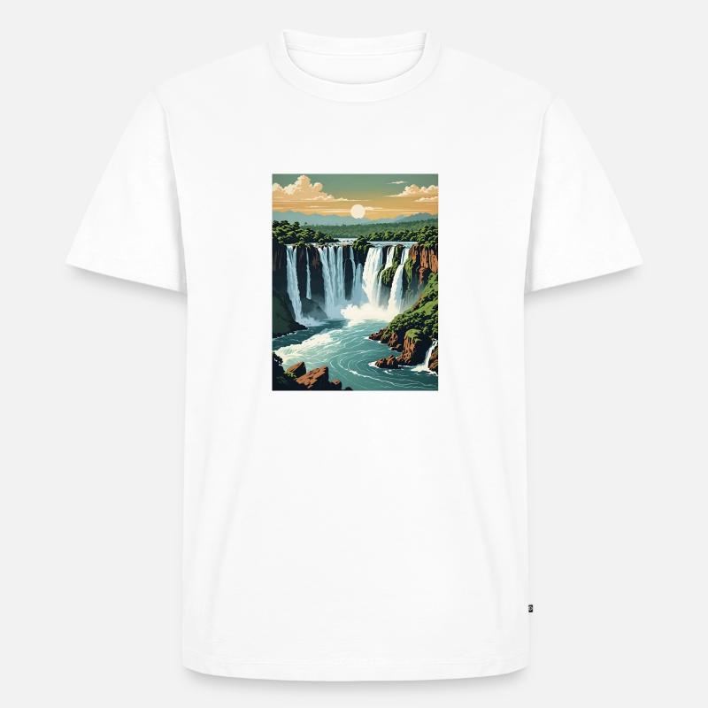 70A2C5AF 9BAB 4644 9A66 C6FEDE7EF56D - Männer Premium Bio T-Shirt - Weiß