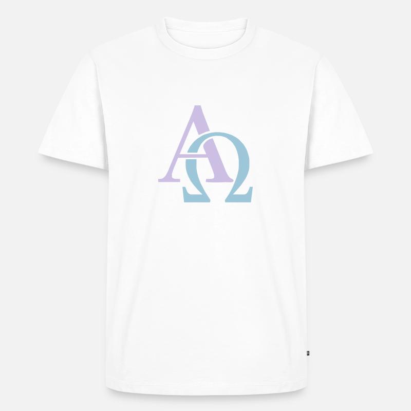 Alpha & Omega - Männer Premium Bio T-Shirt - undefined