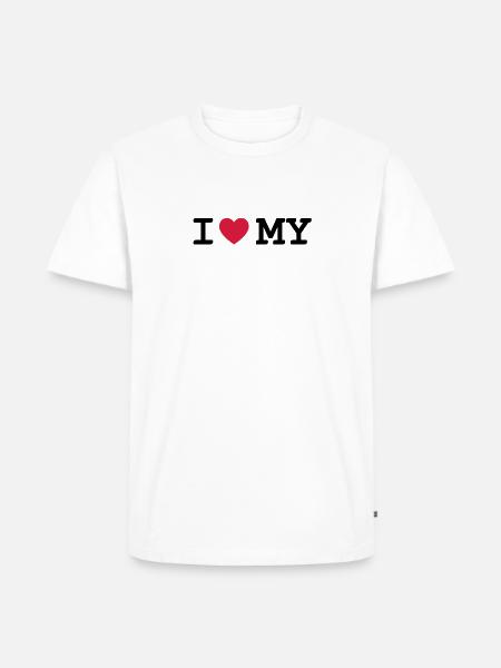 J'adore - T-shirt Premium bio Homme - blanc