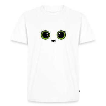 Chaton - T-shirt Premium bio Homme - blanc - Devant - Nico (187cm)