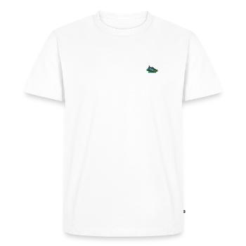 Formateur - T-shirt Premium bio Homme - blanc - Devant - Nico (187cm)