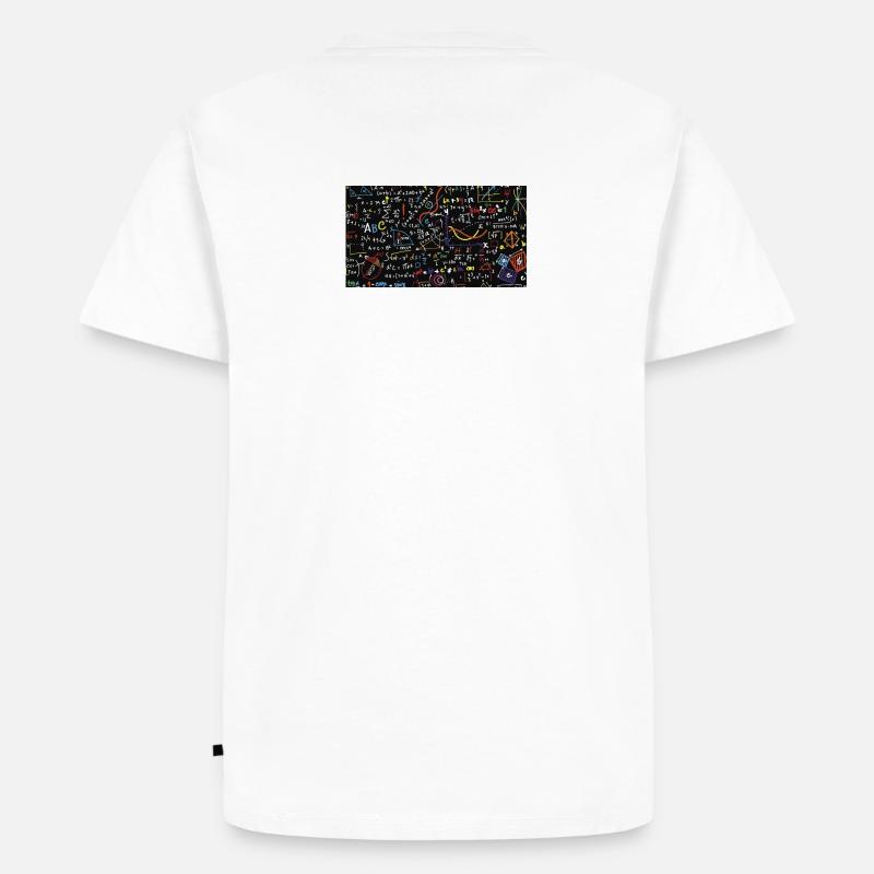 math - T-shirt Premium bio Homme - blanc