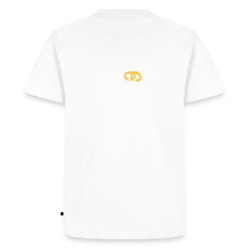 Boxer Homme Humour mariage - T-shirt Premium bio Homme - blanc - Dos - Nico (187cm)
