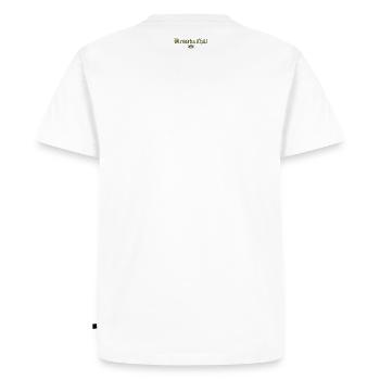 Motif chill - T-shirt Premium bio Homme - blanc - Dos - Nico (187cm)
