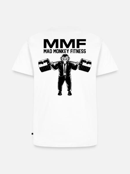 Mad Monkey Fitness - Men's Premium Organic T-Shirt - white