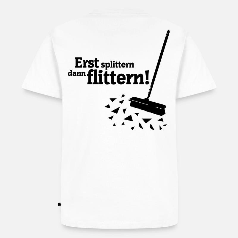 Polterabend - Männer Premium Bio T-Shirt - Weiß