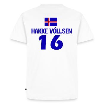 Lustiges Malle Karneval Party - Männer Premium Bio T-Shirt - Weiß - Hinten - Nico (187cm)