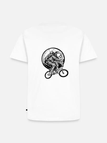 Astronaut auf BMX - Männer Premium Bio T-Shirt - 