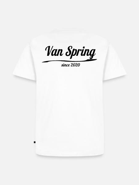 VanSpring - Männer Premium Bio T-Shirt - Weiß