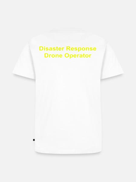 Disaster Response Drone Operator - Männer Premium Bio T-Shirt - Weiß