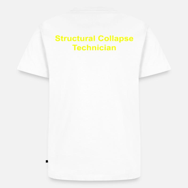 Structural Collapse Technician - Männer Premium Bio T-Shirt - Weiß