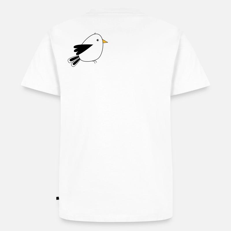 petit oiseau - T-shirt Premium bio Homme - blanc