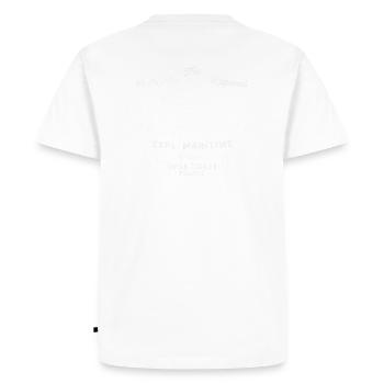 Berck Sur Mer Sailing Supplies - T-shirt Premium bio Homme - blanc - Dos - Nico (187cm)