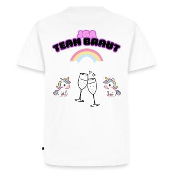 Enterrement de vie de garçon - T-shirt Premium bio Homme - blanc - Dos - Nico (187cm)