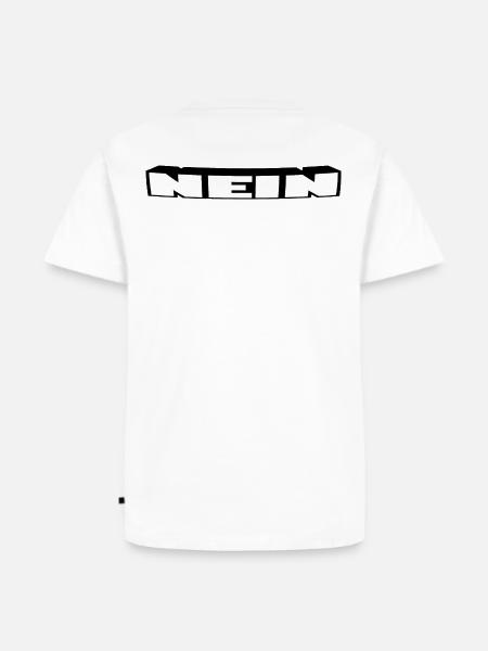 nein - Männer Premium Bio T-Shirt - Weiß