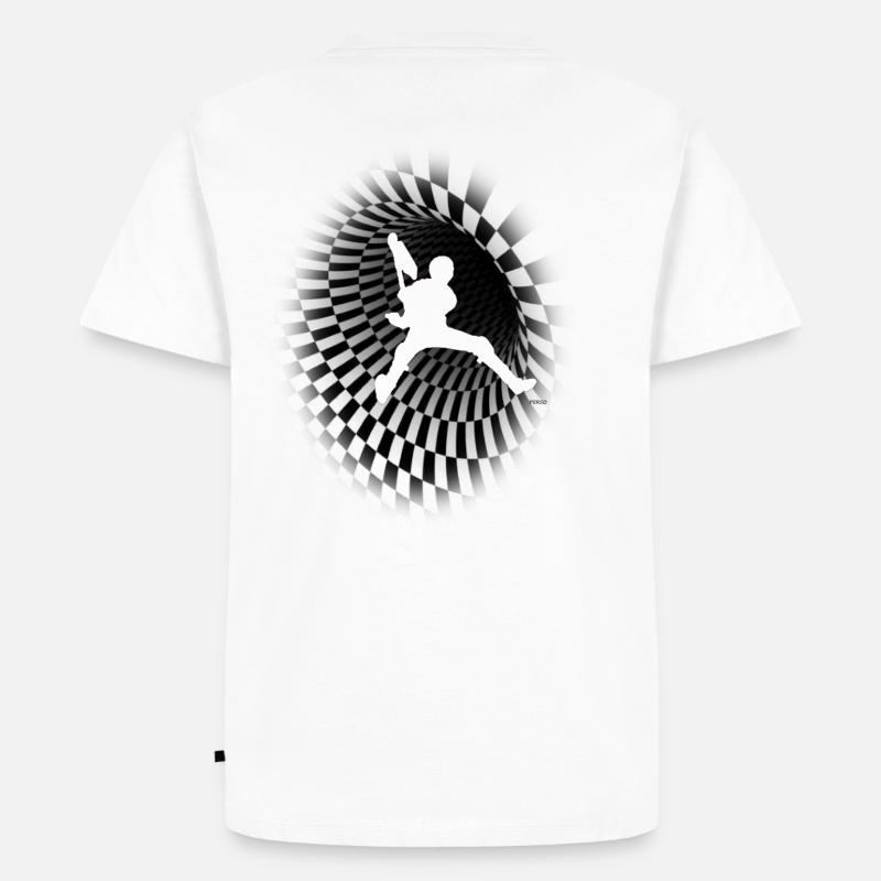 3D-ROLLER - Männer Premium Bio T-Shirt - Weiß