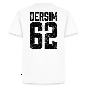 Dersim 62 Turquie Turkiye Cadeau Vacances TR Turk - T-shirt Premium bio Homme - blanc - Dos - Nico (187cm)