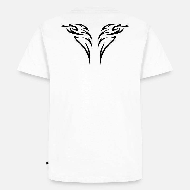 tattoo - Männer Premium Bio T-Shirt - Weiß