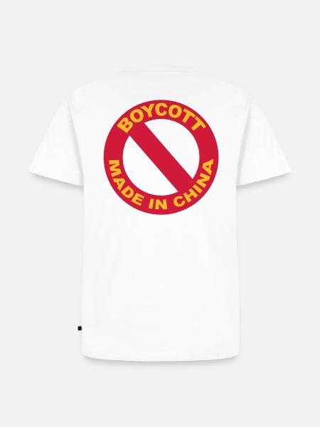 Design boycott - Men's Premium Organic T-Shirt - white
