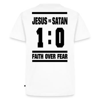 Jesus - Jesus Christ - Team Jesus - God - Men's Premium Organic T-Shirt - white - Back - Nico (187cm)
