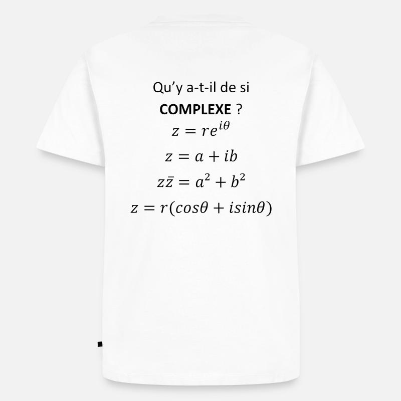 Komplexe Zahlen - Männer Premium Bio T-Shirt - undefined