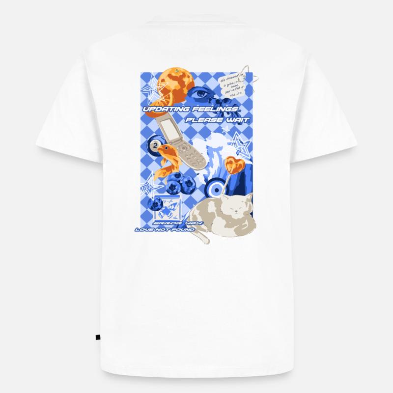 ERROR 404 - Men's Premium Organic T-Shirt - white