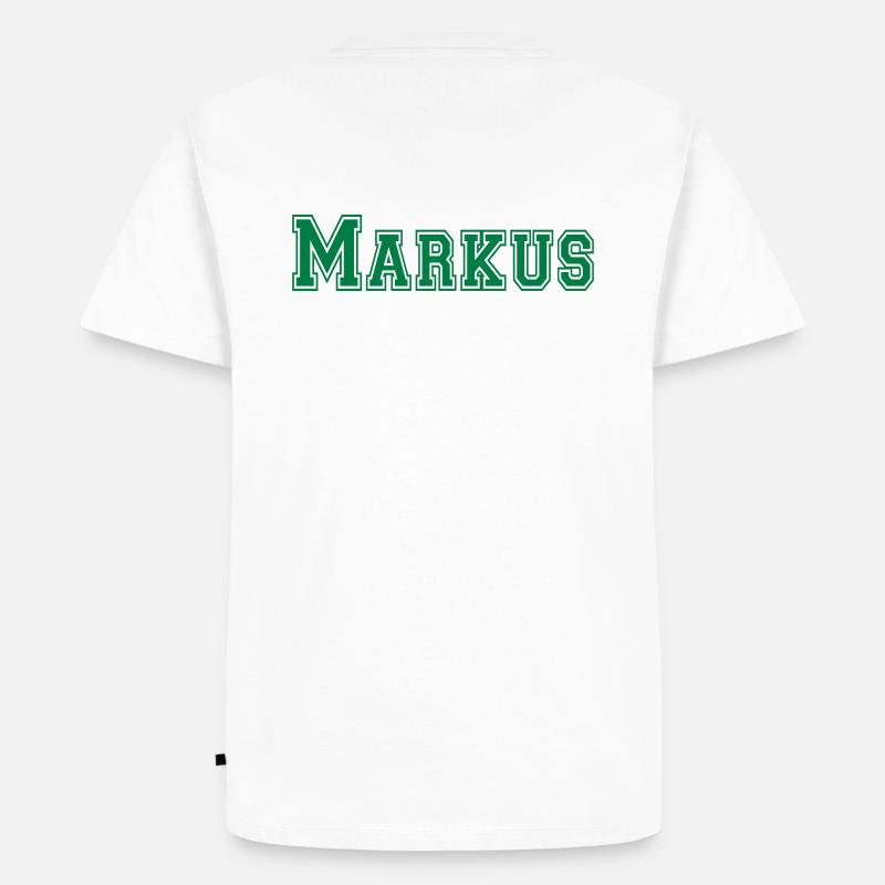 markus - T-shirt Premium bio Homme - blanc