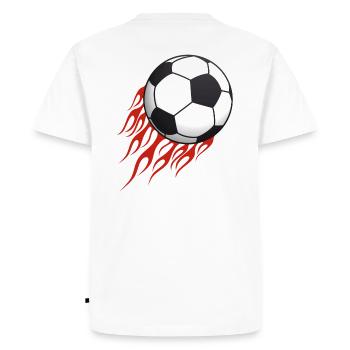 football - T-shirt Premium bio Homme - blanc - Dos - Nico (187cm)