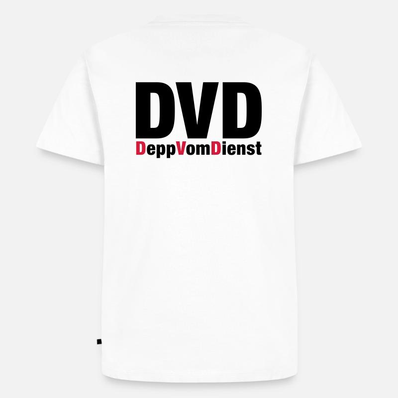 DVD - Männer Premium Bio T-Shirt - Weiß