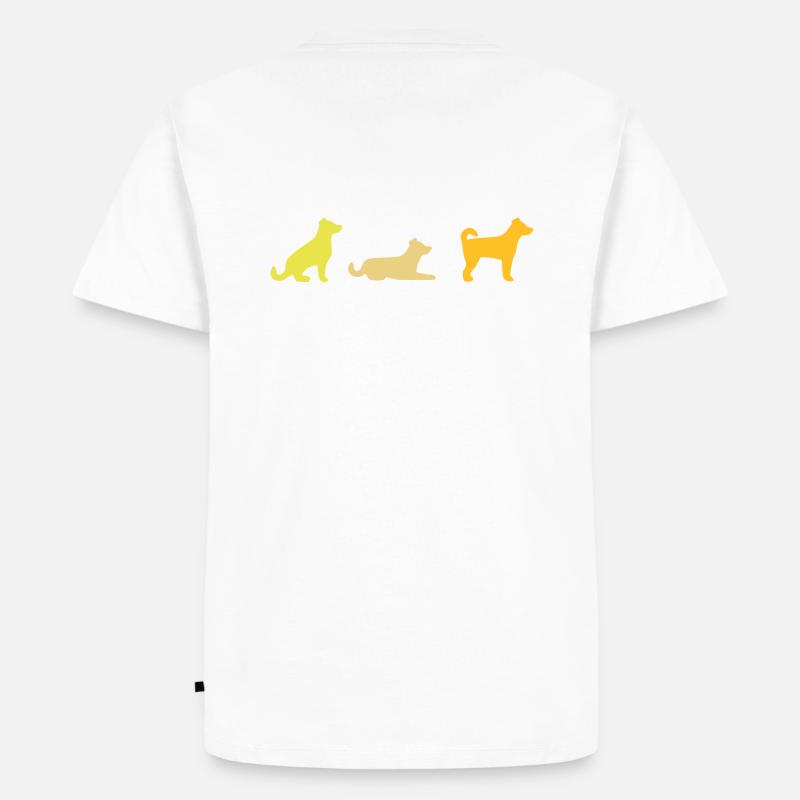 Sitz Platz Steh - Männer Premium Bio T-Shirt - undefined